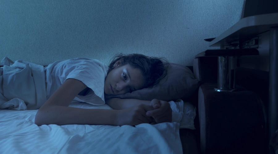 Image of Teen experiencing sleep disruption as early signs of psychosis